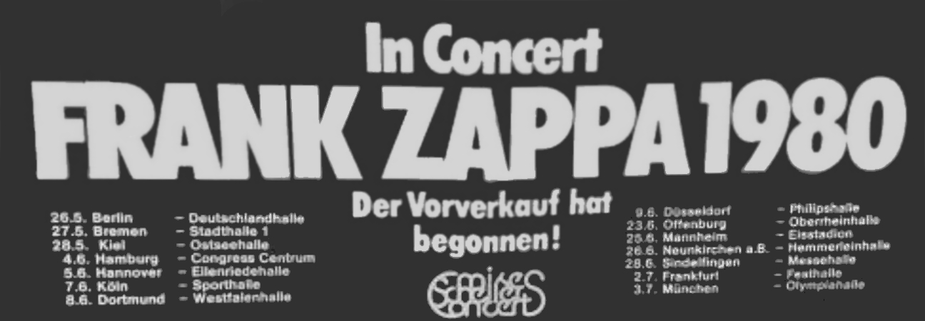 26/05-03/07/1980Germany tour